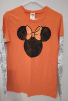 Disney Minnie Halloween Pumpkin Shirt