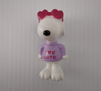Snoopy Minature Figurine Love Cute