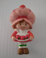 Strawberry Shortcake With Strawberries Minature Figurine