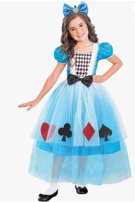 Miss Wonderland Childs Costume Medium 8-10