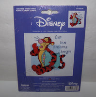 Disney Tigger Counted Cross Stitch Kit-We Got Character