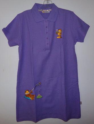 Garfield Purple Polo Shirt XL-We Got Character