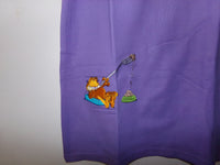 Garfield Purple Polo Shirt XL-We Got Character