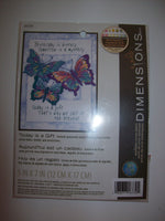 Dimensions Stamped Cross Stitch Kit "Today Is A Gift" 5x7-We Got Character