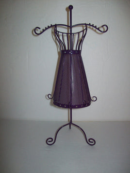 Purple Mannequin Jewelry Stand-We Got Character