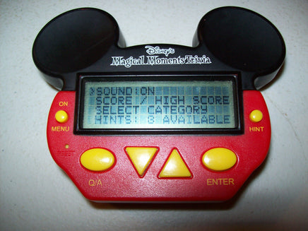 Disney's Magical moments Trivia Handheld Game-We Got Character