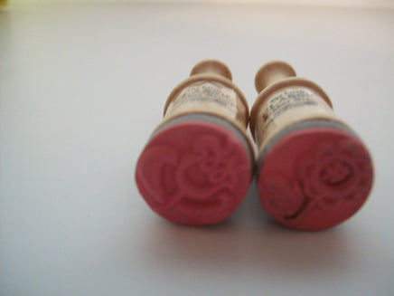 Lot of 2 Little Classic Rubber Stamps-We Got Character