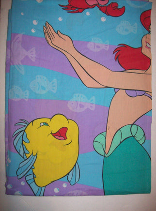 The Little Mermaid Disney Twin Flat Sheet-We Got Character