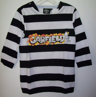 Garfield Striped Long Sleeve Shirt-We Got Character