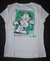 White Fun With Garfield Shirt-We Got Character