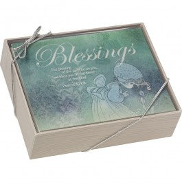 Precious Moments “Inspirational Greeting Cards” Boxed Set of 12 Notecards with Envelopes-We Got Character
