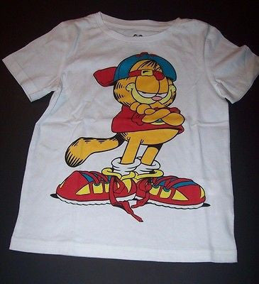 Garfield White Youth TBOE Shirt-We Got Character