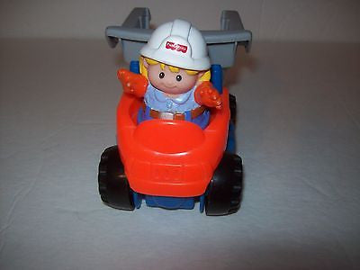 Fisher Price Little People Dump Truck and Worker-We Got Character