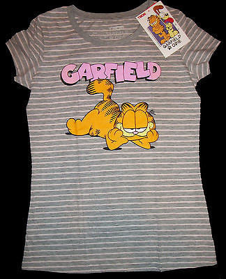 Garfield Short Sleeve Striped Shirt TBOE-We Got Character