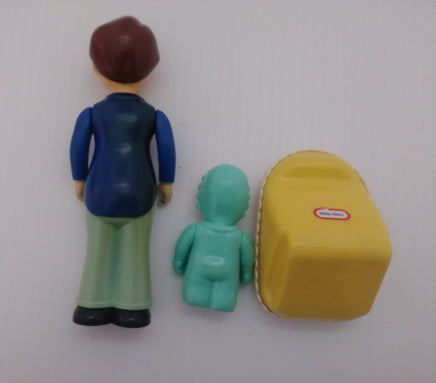 Two Little Tikes Dollhouse People With Carrier-We Got Character