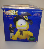 Gemmy 6' Garfield Halloween Witch Airblown Inflatable-We Got Character