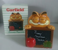 Garfield Ceramic Figurine Merry Christmas Teacher-wegotcharacter.com