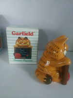 Garfield Ceramic Figurine Merry Christmas Teacher