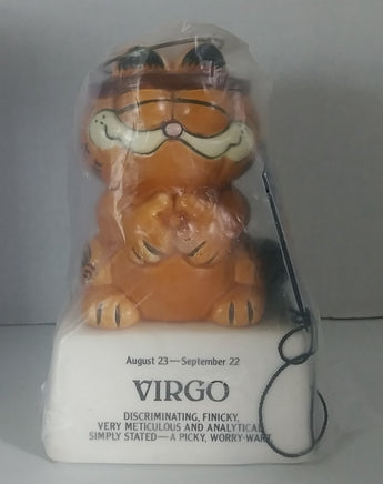 Garfield Enesco Ceramic Zodiac Virgo Figurine New In Box-wegotcharacter.com