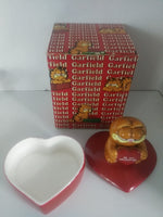 Garfield Valentine Trinket Box Enesco