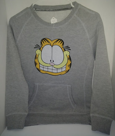 Youth Large Gray Garfield Sweatshirt-We Got Character