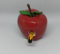Vintage Enesco Garfield Ornament An Apple A Day