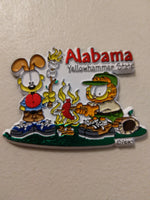 Garfield Alabama Yellowhammer State Magnet