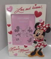 Love and Kisses Minnie Mouse Picture Frame