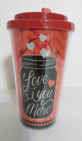 I Love You Mason Jar Travel Cup-We Got Character