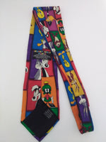 Multicolored Looney Tunes Tie-We Got Character