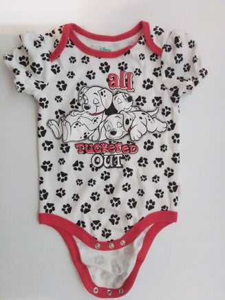Disney 101 Dalmatians All Tuckered Out Baby Girls Bodysuit Dress Up Outfit-We Got Character