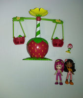 Hasbro Strawberry Shortcake Swing Set with Orange Blossom, Raspberry Torte-We Got Character