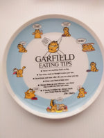 Garfield Eating Tips Plate Sample-We Got Character