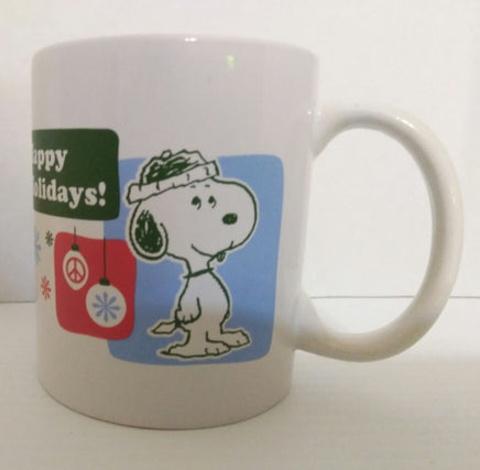 Snoopy Peanuts Happy Holidays Cup-We Got Character