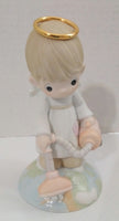 With A Little Help From Above Precious Moments Figurine-We Got Character