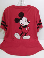 Mickey Mouse Red Baseball Jersey Shirt-We Got Character