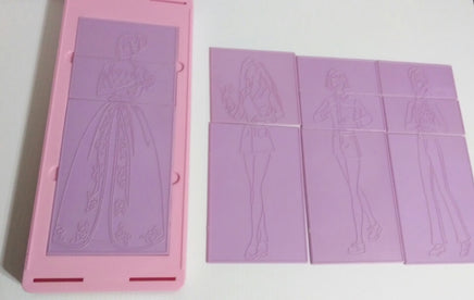 Barbie  Fashion Plates Rub & Color - We Got Character