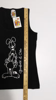 Garfield and Odie Black Tank Top