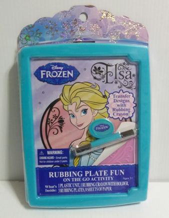 Frozen Elsa Rubbing Plate Fun On The Go Activity- We Got Character