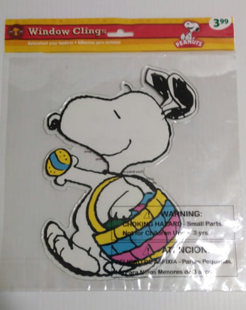 Snoopy Easter Window Cling- We Got Character