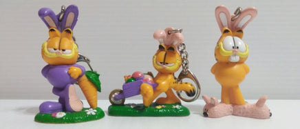 Garfield Easter Keychains Zipper Pulls-We Got Character