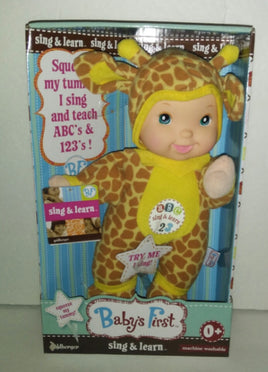 Baby First Sing & Learn Doll-We Got Character