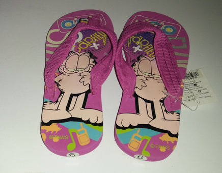 Garfield Pink Flip Flops-We Got Character