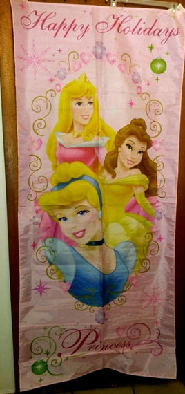 Happy Holiday Disney Princesses Door Cover Banner-We Got Character
