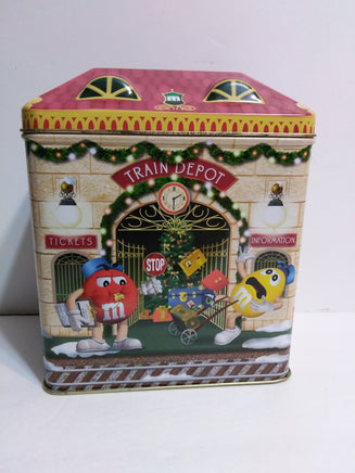 M&M Holiday Tin Train Station-We Got Character