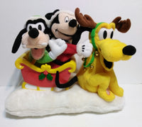Mickey Goofy Pluto Sleigh Ride Animated Musical-We Got Character