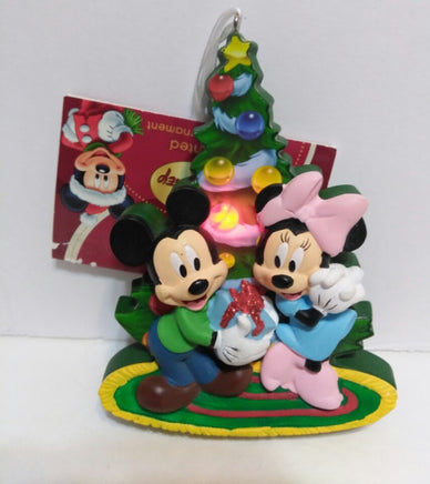 Disney Lighted Mickey & Minnie Mouse Ornament-We Got Character
