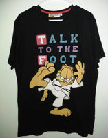 Garfield T Shirt Talk To The Foot-We Got Character