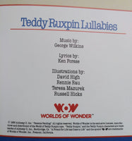 Teddy Ruxpin Lullabies HC Book-We Got Character