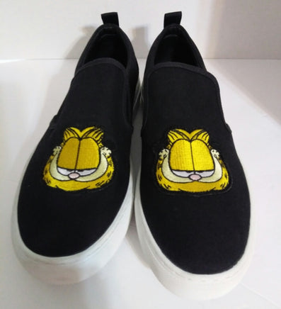 Garfield Men's Black Slip On Shoes-We Got Character